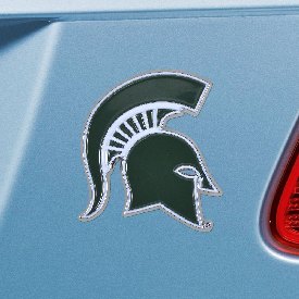 Michigan State Spartans 3D Color Metal Emblem, 22229