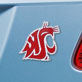 Washington State Cougars 3D Color Metal Emblem, 22263