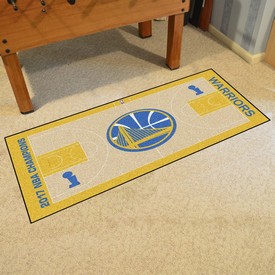 Golden State Warriors 2017 NBA Champions Court Runner Rug - 24in. x 44in., 22287