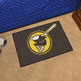 MLB - San Diego Padres Brown/Yellow Starter Rug 19"x30", 22332