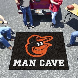 Baltimore Orioles Man Cave Tailgater Rug - 5ft. x 6ft., 22381