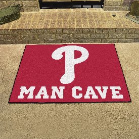 MLB - Philadelphia Phillies Man Cave All-Star Mat 33.75"x42.5", 22452