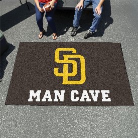 MLB - San Diego Padres Man Cave UltiMat 5'x8' Rug, 22462