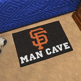 MLB - San Francisco Giants Man Cave Starter Rug 19"x30", 22463