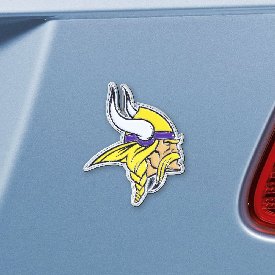 Minnesota Vikings 3D Color Metal Emblem, 22581