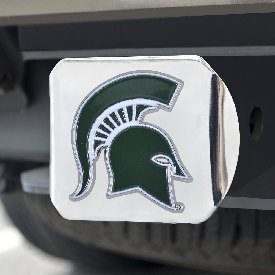 Michigan State University Color Hitch Chrome 3.4"x4", 22703