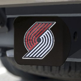 Portland Trail Blazers Black Metal Hitch Cover - 3D Color Emblem, 22744