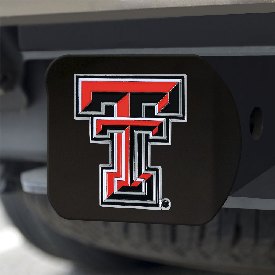 Texas Tech University Color Hitch Black 3.4"x4", 22828