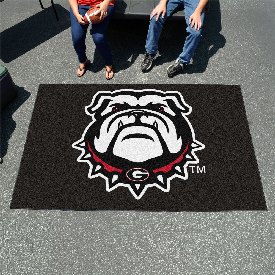Georgia Bulldogs Ulti-Mat Rug - 5ft. x 8ft. - New Bulldog Head Logo, 22868