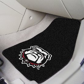 Georgia Bulldogs Front Carpet Car Mat Set - 2 Pieces - New Bulldog Head Logo, 22869