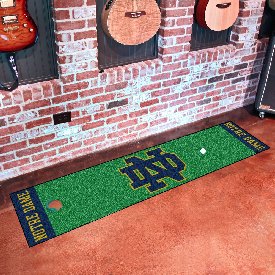 Notre Dame Putting Green Runner 18"x72", 22927