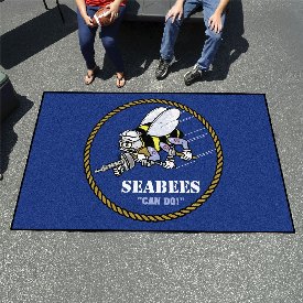U.S. Navy - SEABEES Ulti-Mat Rug - 5ft. x 8ft., 22951