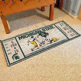 Michigan State Spartans Ticket Runner Rug - 30in. x 72in., 23169