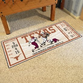 Texas Longhorns Ticket Runner Rug - 30in. x 72in., 23172