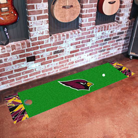 Arizona Cardinals Putting Green Mat - 1.5ft. x 6ft., 23194