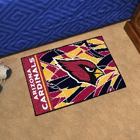 Arizona Cardinals Starter Mat XFIT Design - 19in x 30in Accent Rug, 23198