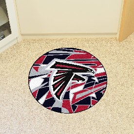Atlanta Falcons Roundel Rug - 27in. Diameter XFIT Design, 23201