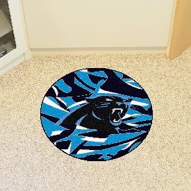 NFL - Carolina Panthers XFIT Roundel Mat 27" diameter, 23219