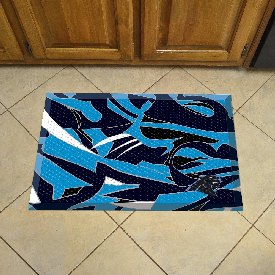 NFL - Carolina Panthers XFIT Scraper Mat 19"x30", 23221