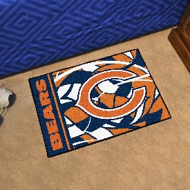 Chicago Bears Starter Mat XFIT Design - 19in x 30in Accent Rug, 23228