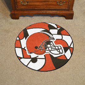 NFL - Cleveland Browns XFIT Roundel Mat 27" diameter, 23244