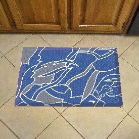 Detroit Lions Rubber Scraper Door Mat XFIT Design, 23264