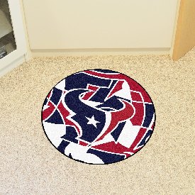 Houston Texans Roundel Rug - 27in. Diameter XFIT Design, 23274