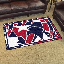 Houston Texans 4ft. x 6ft. Plush Area Rug XFIT Design, 23275