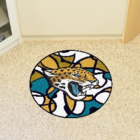 Jacksonville Jaguars Roundel Rug - 27in. Diameter XFIT Design, 23288
