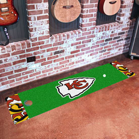 Kansas City Chiefs Putting Green Mat - 1.5ft. x 6ft., 23293