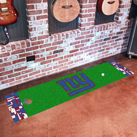 New York Giants Putting Green Mat - 1.5ft. x 6ft., 23335