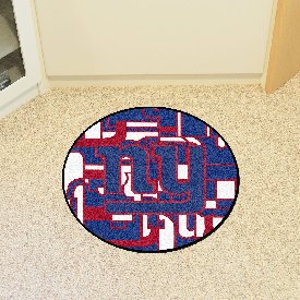 NFL - New York Giants XFIT Roundel Mat 27" diameter, 23336