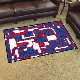 NFL - New York Giants XFIT 4x6 Rug 44"x71", 23337