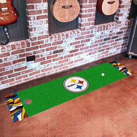 Pittsburgh Steelers Putting Green Mat - 1.5ft. x 6ft., 23353