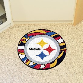 NFL - Pittsburgh Steelers XFIT Roundel Mat 27" diameter, 23354