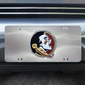 Florida State Seminoles 3D Stainless Steel License Plate, 24523