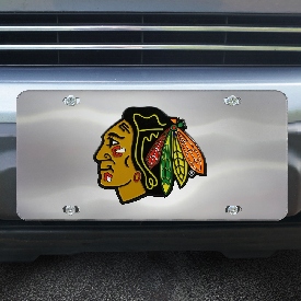 NHL - Chicago Blackhawks  Diecast License Plate 12"X6", 24536