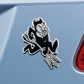 Arizona State Sun Devils 3D Chrome Metal Emblem, 24992