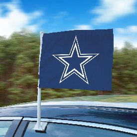 Dallas Cowboys Car Flag Large 1pc 11" x 14", 25482