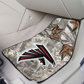 Atlanta Falcons Camo Front Carpet Car Mat Set - 2 Pieces, 25489