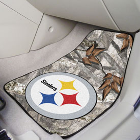 Pittsburgh Steelers 2-pc Carpet Car Mat Set, 25512