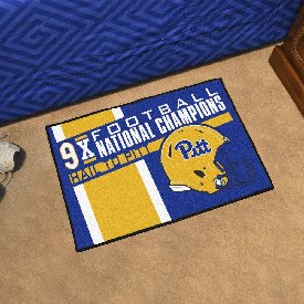 Pitt Panthers Dynasty Starter Mat Accent Rug - 19in. x 30in., 25968
