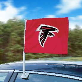 Atlanta Falcons Car Flag Large 1pc 11" x 14", 26133