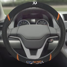 Detroit Tigers Embroidered Steering Wheel Cover, 26583