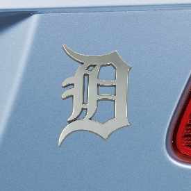 Detroit Tigers 3D Chrome Metal Emblem, 26586