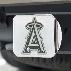 Los Angeles Angels Chrome Metal Hitch Cover with Chrome Metal 3D Emblem, 26609