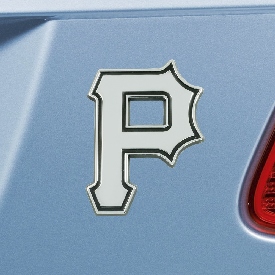 Pittsburgh Pirates 3D Chrome Metal Emblem, 26690