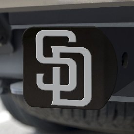 MLB - San Diego Padres Hitch Cover - Black 3.4"x4", 26692