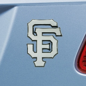 San Francisco Giants 3D Chrome Metal Emblem, 26707