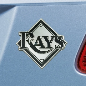 Tampa Bay Rays 3D Chrome Metal Emblem, 26731